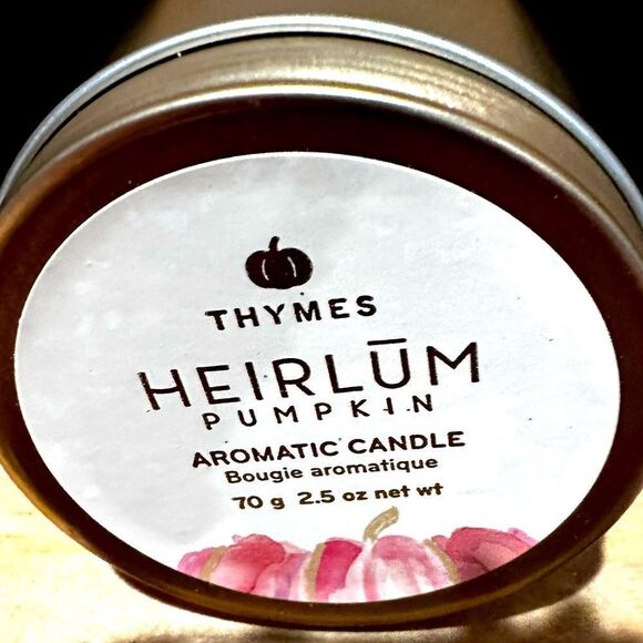 Pumpkin candle - Picture 2 of 4